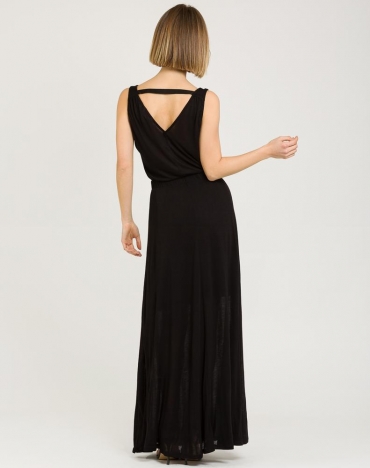Платье-сарафан женское длинное с открытой спиной